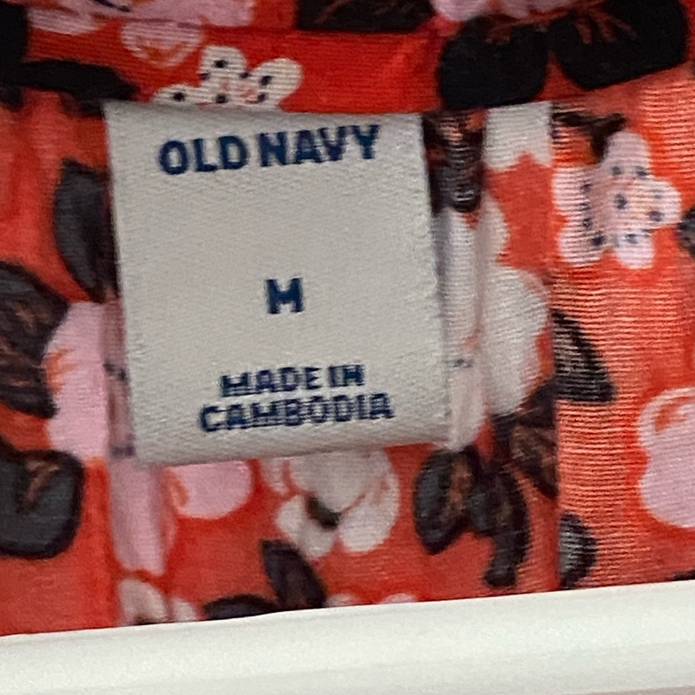 Old Navy Floral Sleeveless Top - Picture 4 of 6